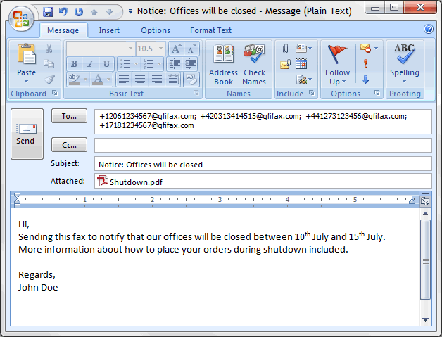 Send and receive multiple faxes simultaneously